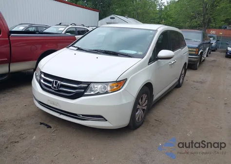 2016 Honda Odyssey Se from USA, damaged, VIN 5FNRL5H35GB102626